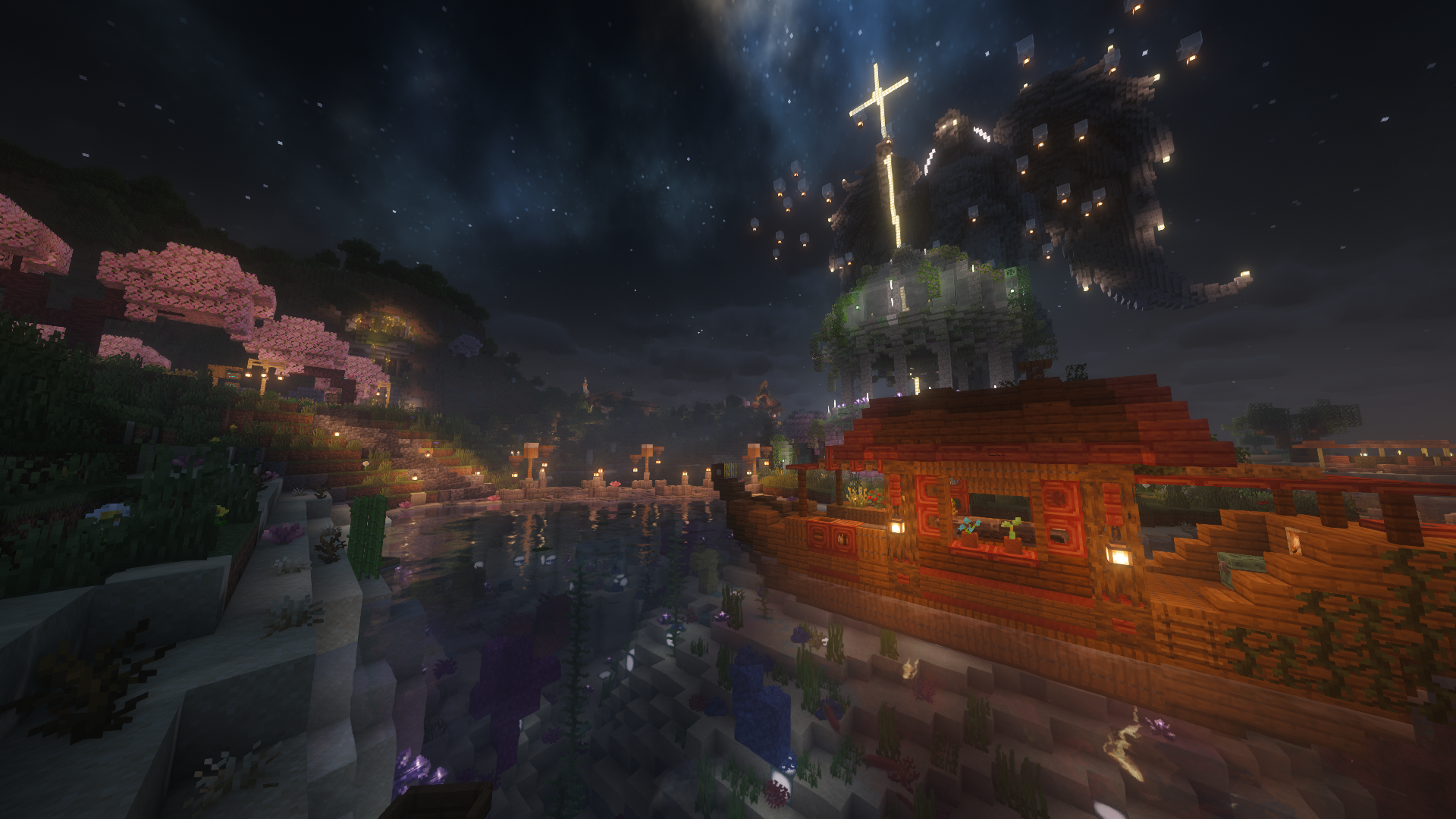 Weitere Perspektive des SurvivalFreunde Spawns