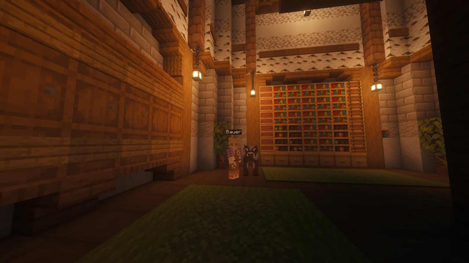 Bauern-NPC am SurvivalFreunde-Spawn